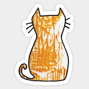 Ginger Cat - Eliza and Boo Sticker